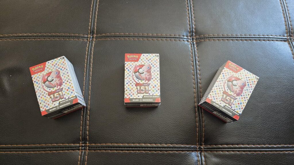 Pulls from Best Buy 151 Booster Bundles