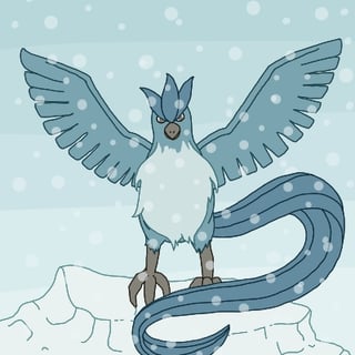 [OC] Day 144: #0144 Articuno