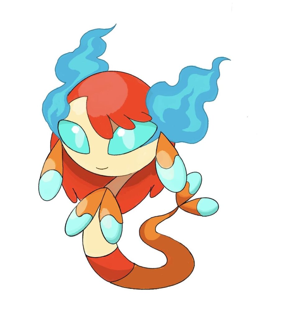 This is Snemba, Coblaze, and Korinferndo. They are the Fire starters of my region. Their types are Fire, Fire/Fairy, and Fire/Fairy. Signature moves: Ember dance and Inferno Performance (Move description in comments). Would you choose them?