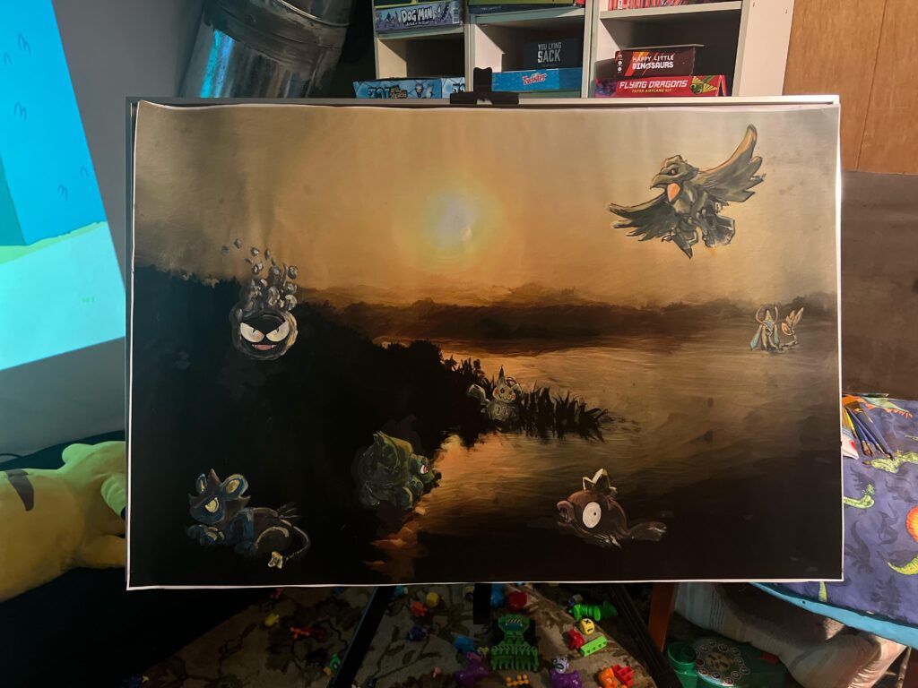 Haven’t painted in a while