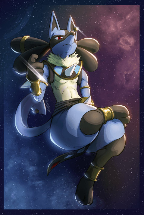 God of Destruction Lord Rook my Lucario (Dragonball Super)