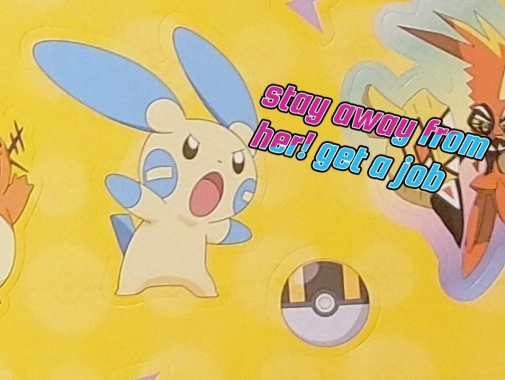 Make captions for these stickers