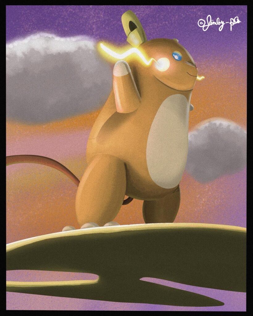 Alolan Raichu! (OC)