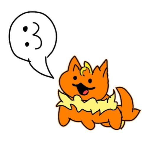 Flareon Art I made because why not :3