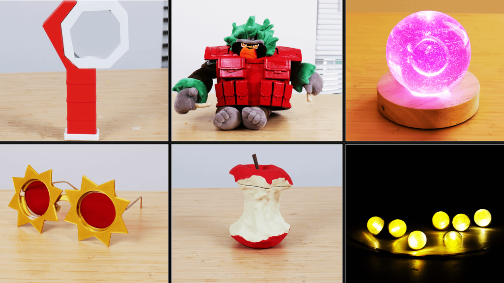 I made 6 competitive items. Do you recognize all of them? [OC]