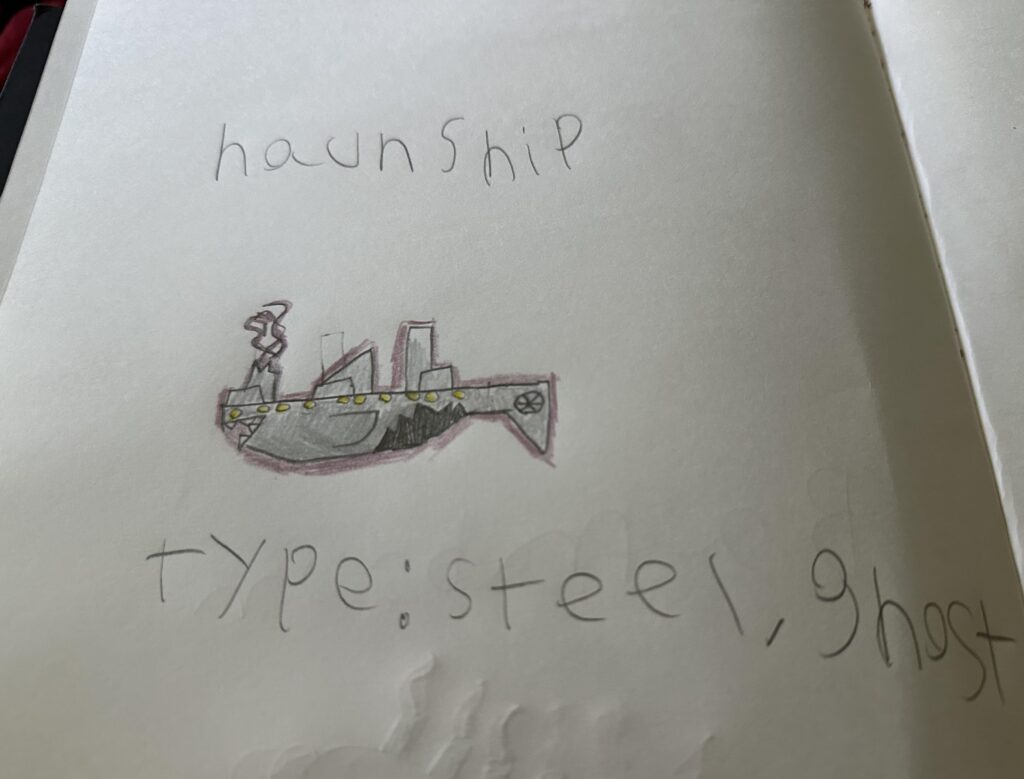ghost steel shark pokemon