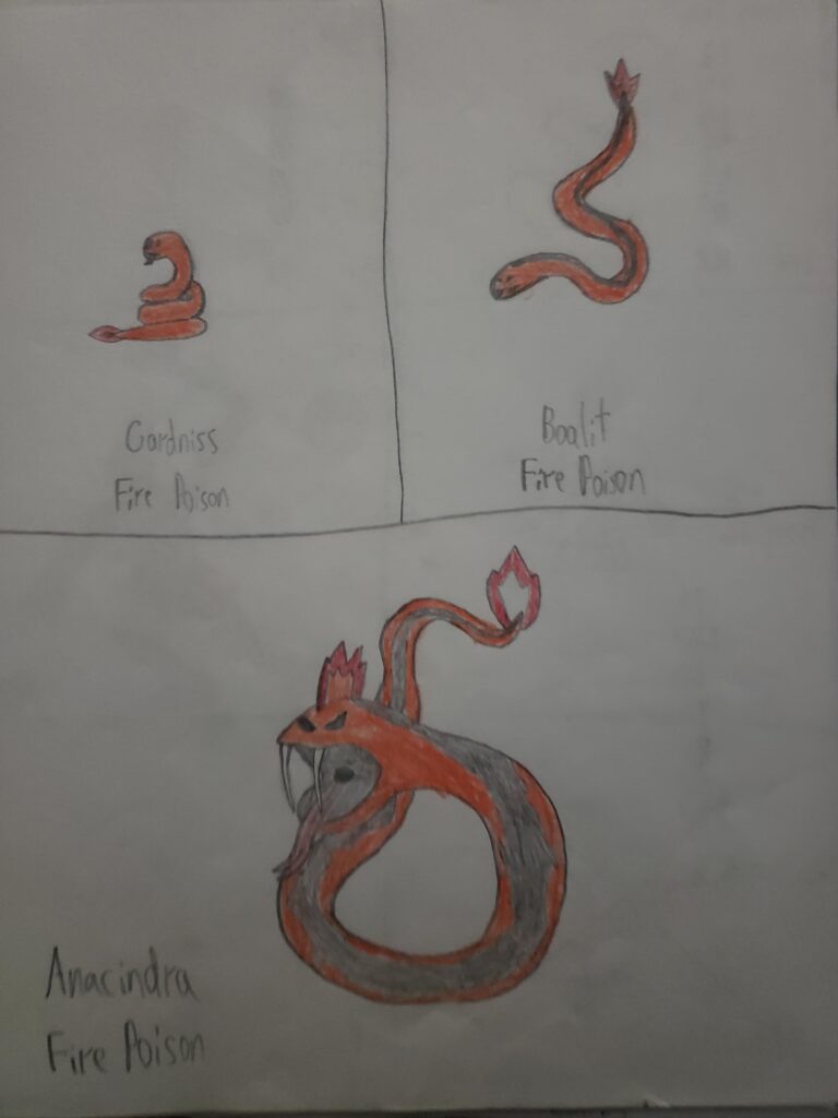 Found a fire starter fakemon I made back in early highschool