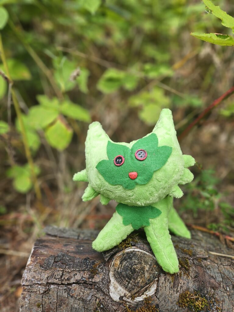 ! A wild sprigatito has appeared! (OC, sewn)