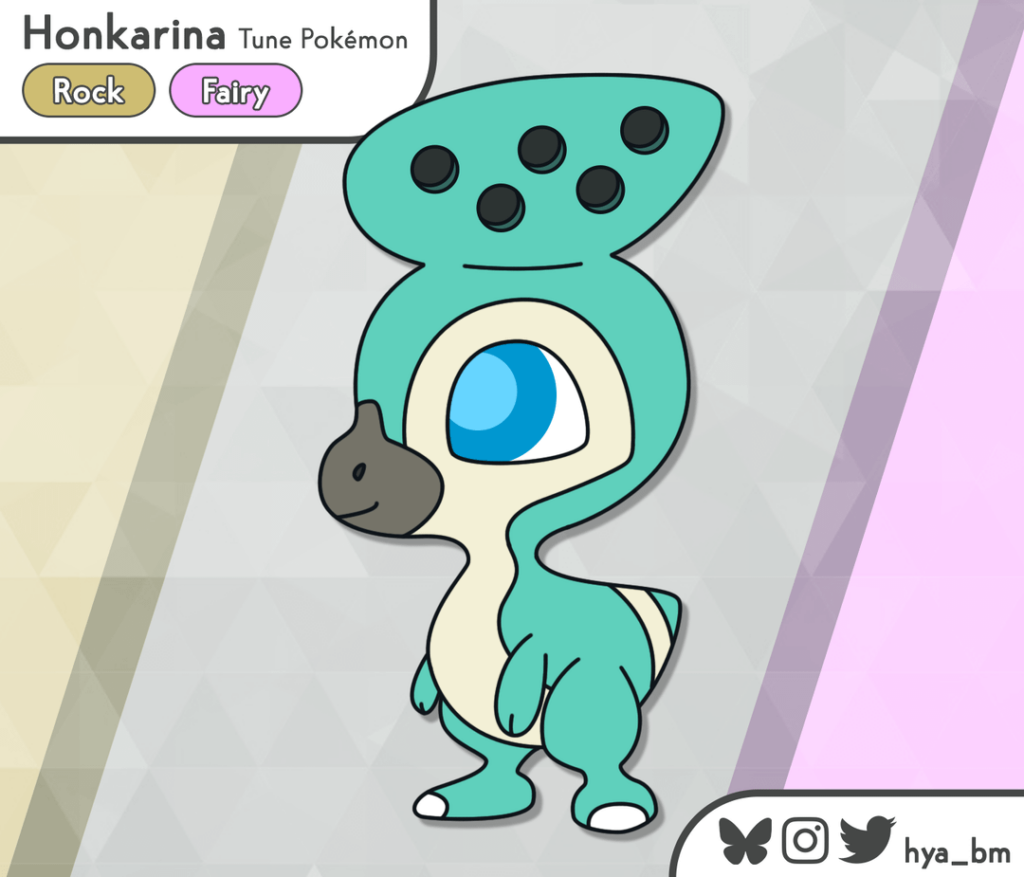 Honkarina, a new fossil pokemon is here! 🎶🦖