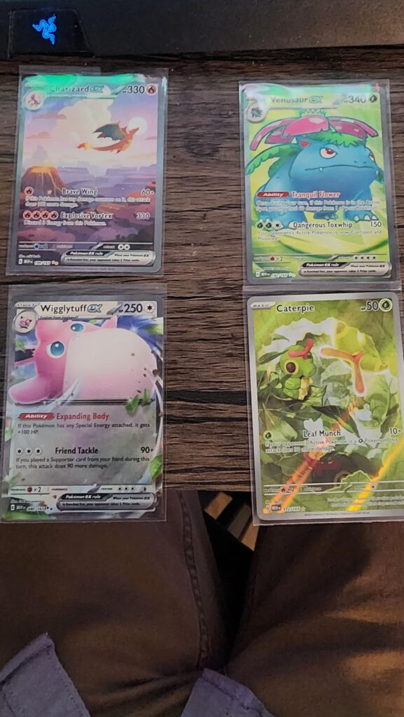 I opened two 151 booster bundles today.