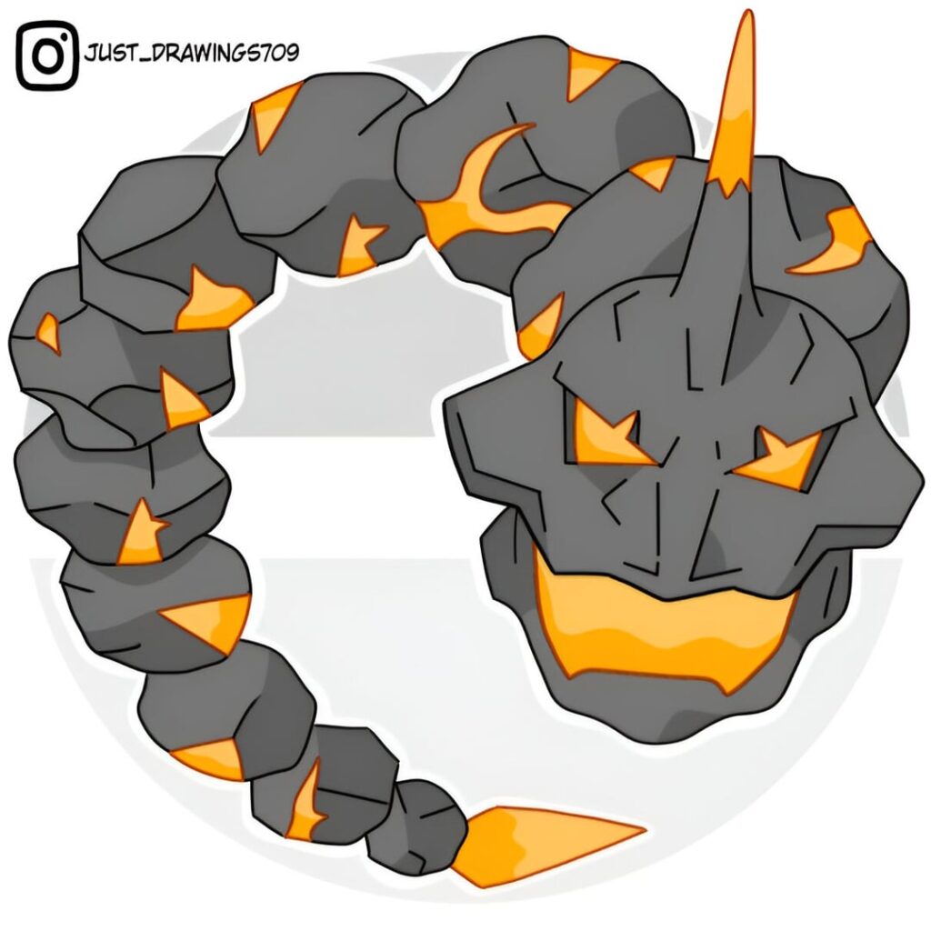 [OC] Rock/Fire Onix Line