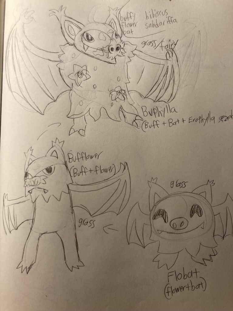 some fakemon for my Jamaica/Caribbean inspired region
