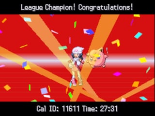 In honor of Rachael Lillis (the voice actress for Misty, Jessie, and Jigglypuff) who passed away in early August, I completed a Jigglypuff solo run in Platinum version. This was for you, Rachael. Thanks for the memories.