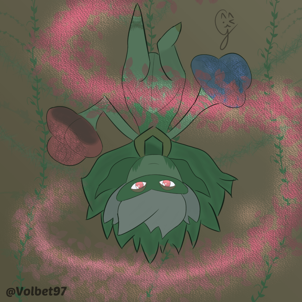 A drawing of Roserade I made a long time ago