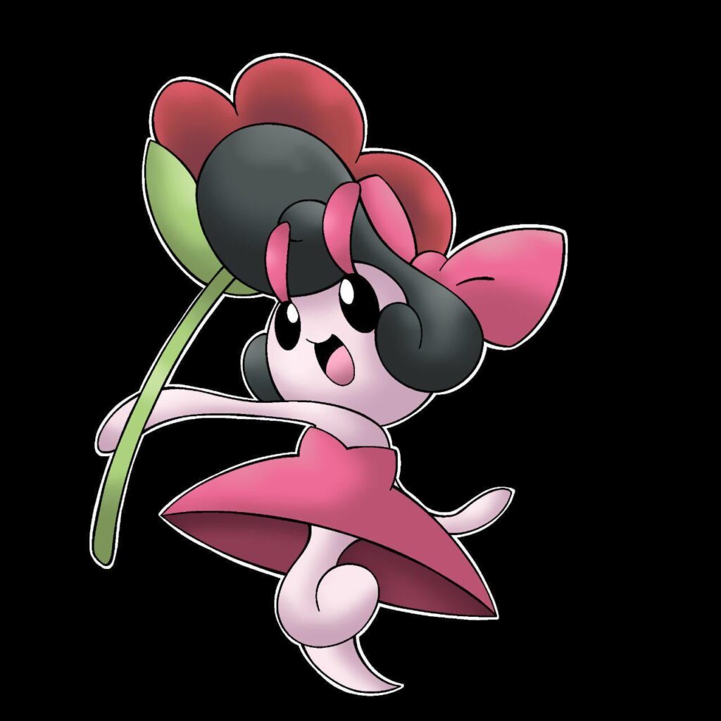 Dollette the convergent form of floette (psycho/fairy type)