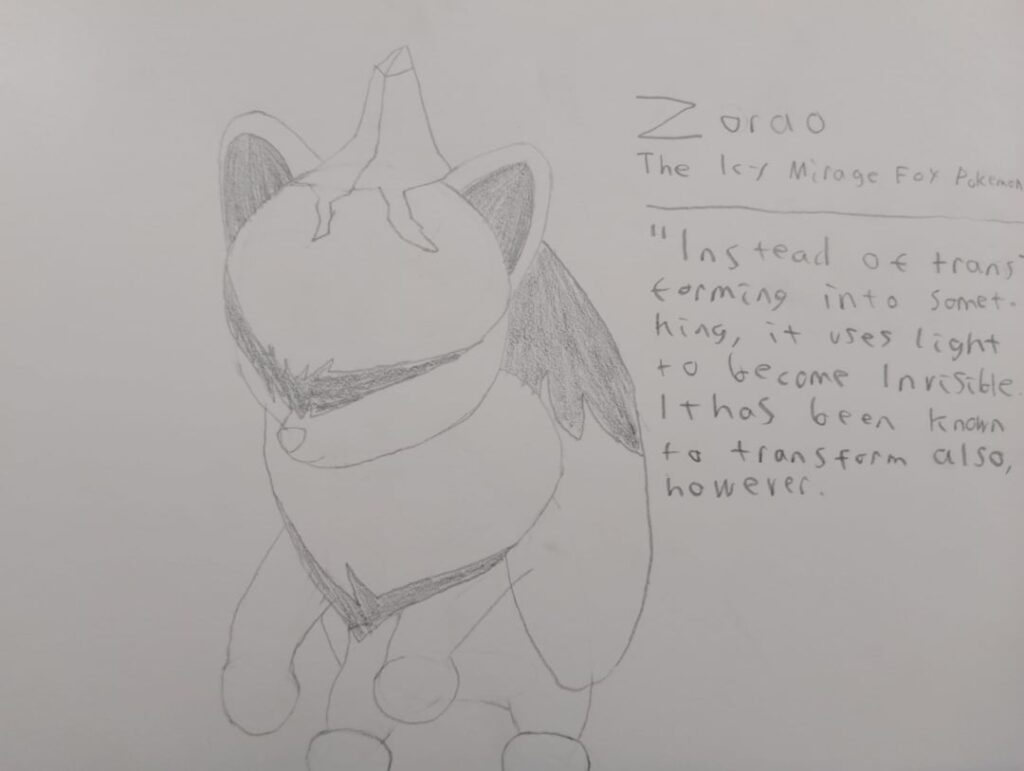 [OC] Convergent Ice-Dark type Zoroark