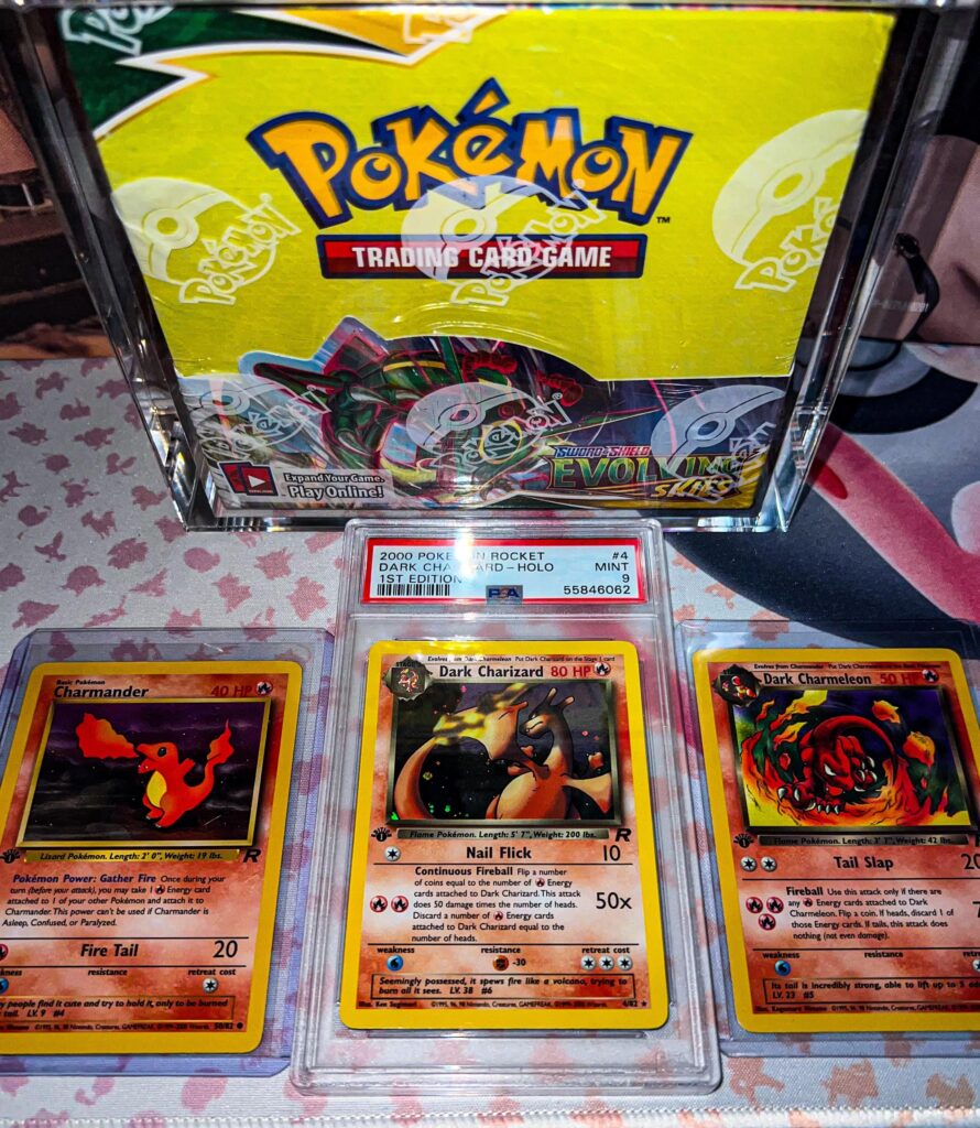 Finally captured the trio set of the fire lizard boys from Team Rocket 🚀