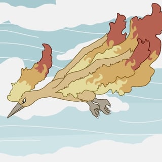 [OC] Day 146: #0146 Moltres