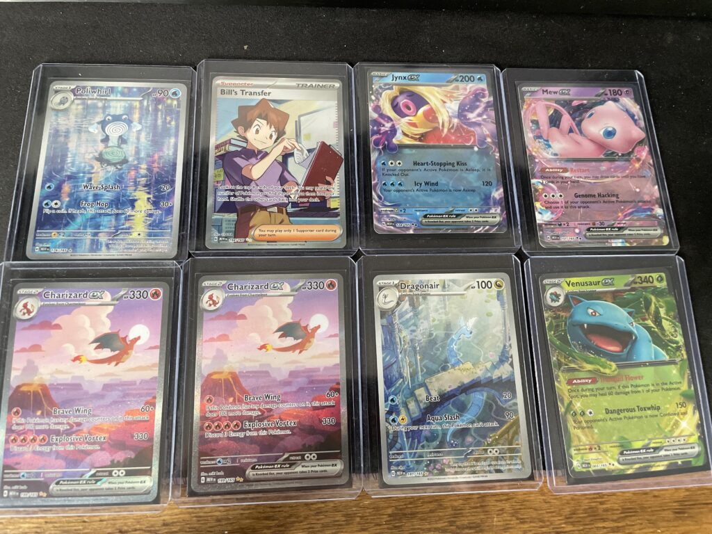 My pulls from 1x 151 UPC
