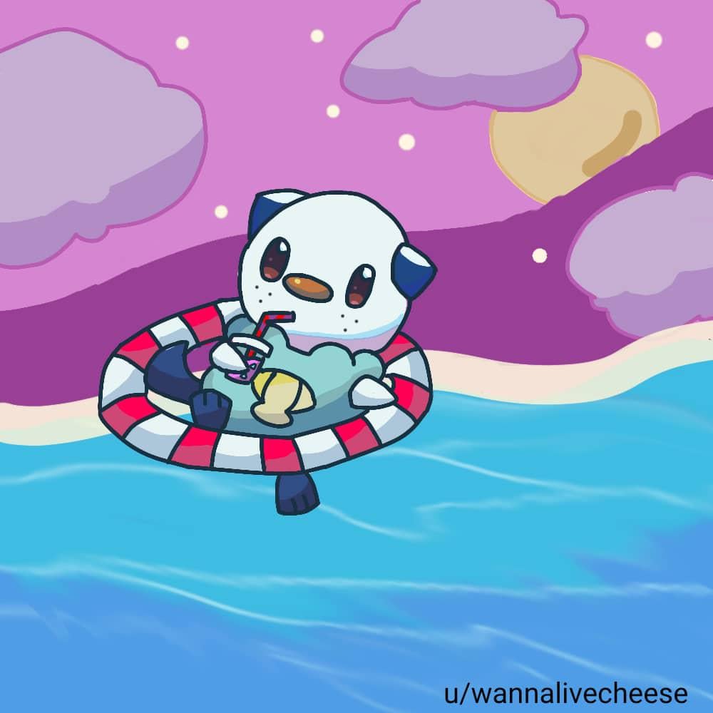 (OC) Oshawott by me