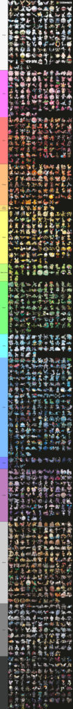 Every Pokemon (So Far) Organized By Color