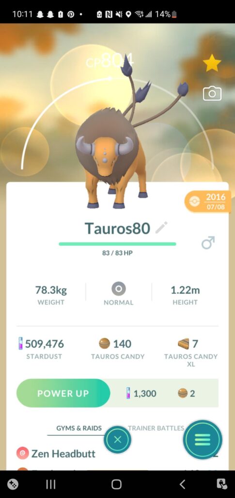 I still keep my first wild caught 'mon