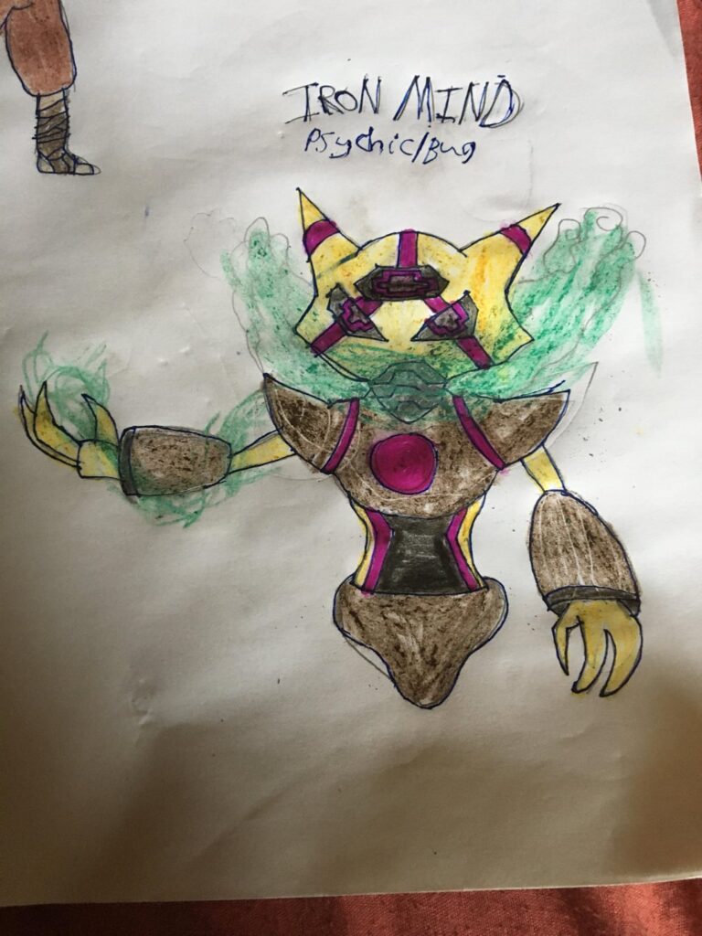 Iron mind, a future paradox of Alakazam (with and without smoke effect, dex in comments)