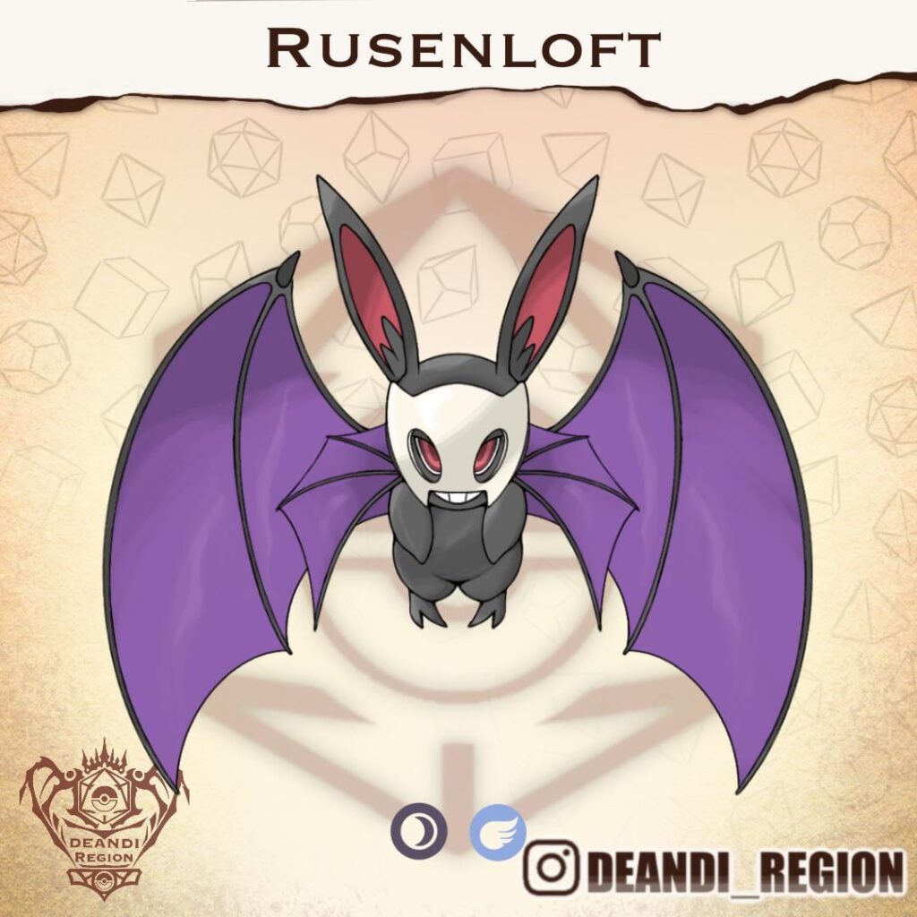 The evolved form of Strarade, Rusenloft! The Cruel Act pokemon