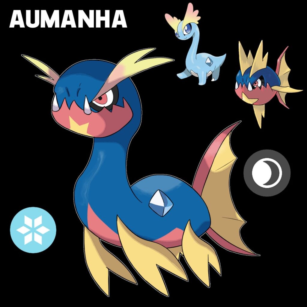 I redraw this random pokemon fusion