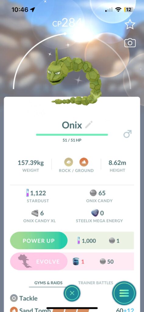 First one as soon as I logged in