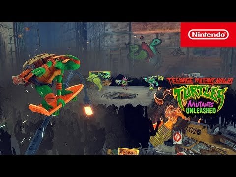 Teenage Mutant Ninja Turtles: Mutants Unleashed – Gameplay Trailer – Nintendo Switch