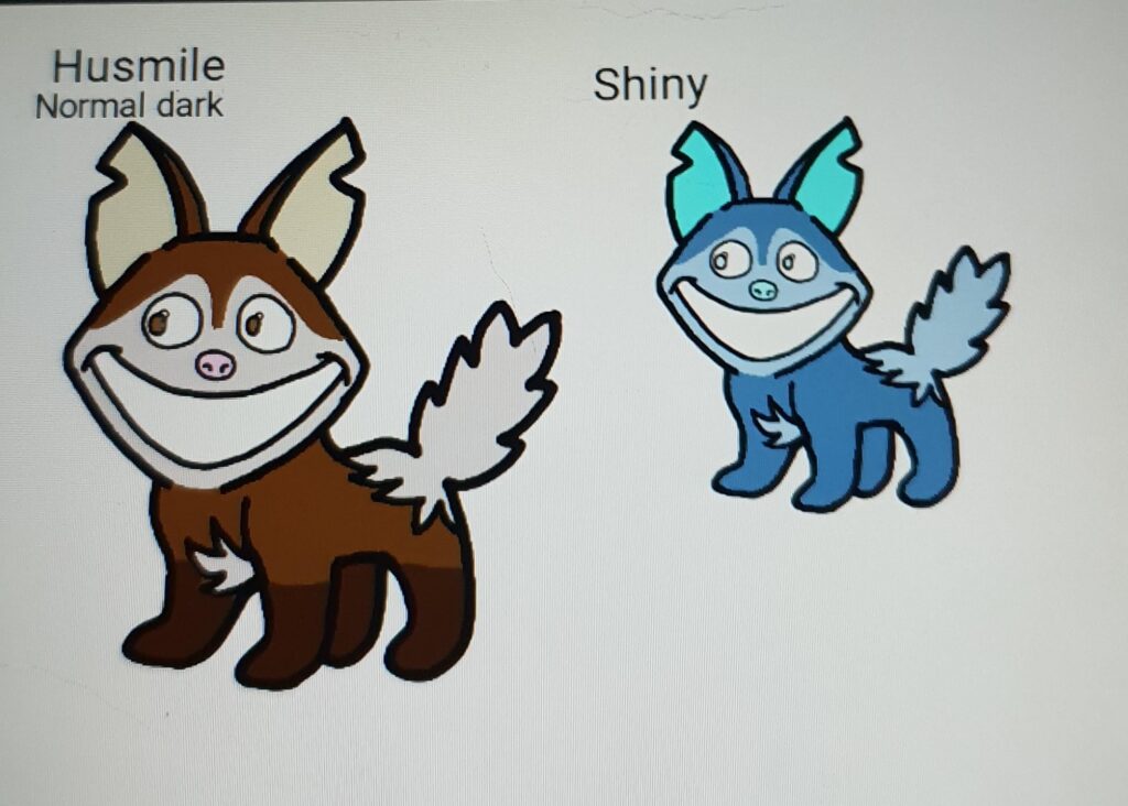 if horror characters were in pokemon: 8 Smile dog