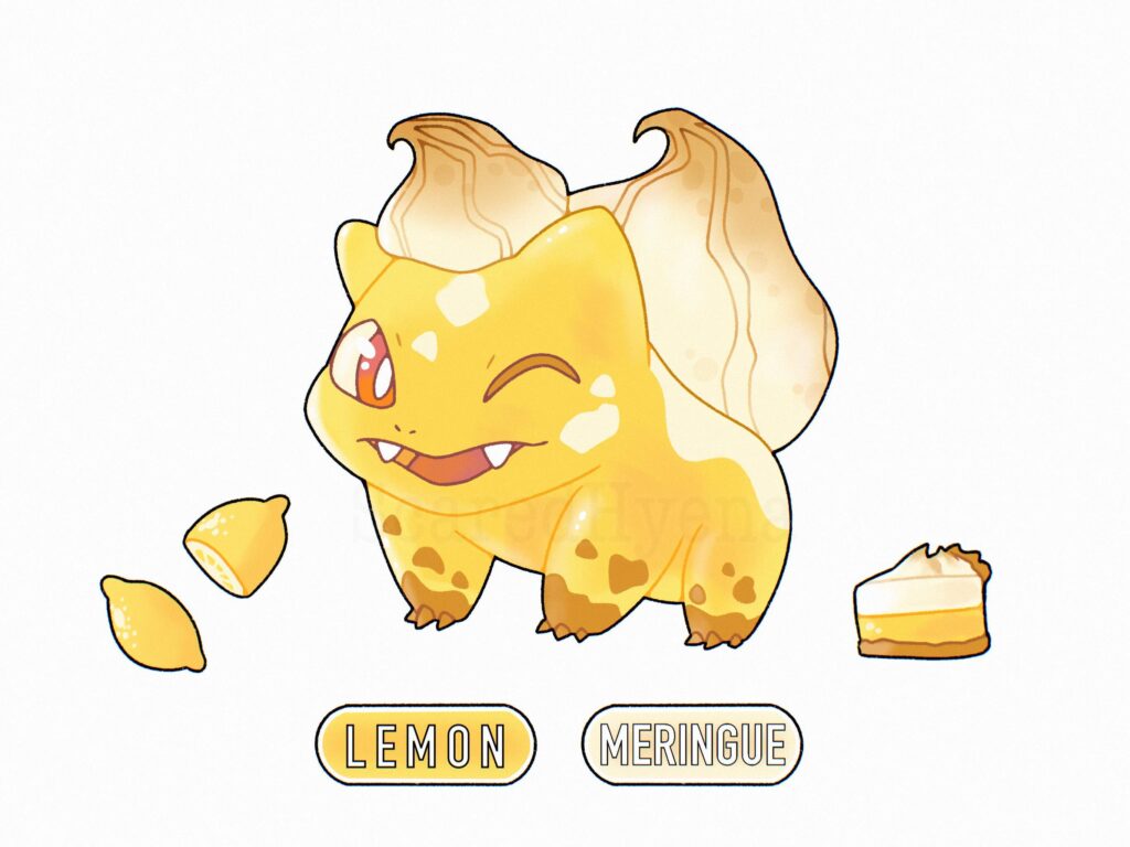 What would you name your lemon meringue pie Bulbasaur?
