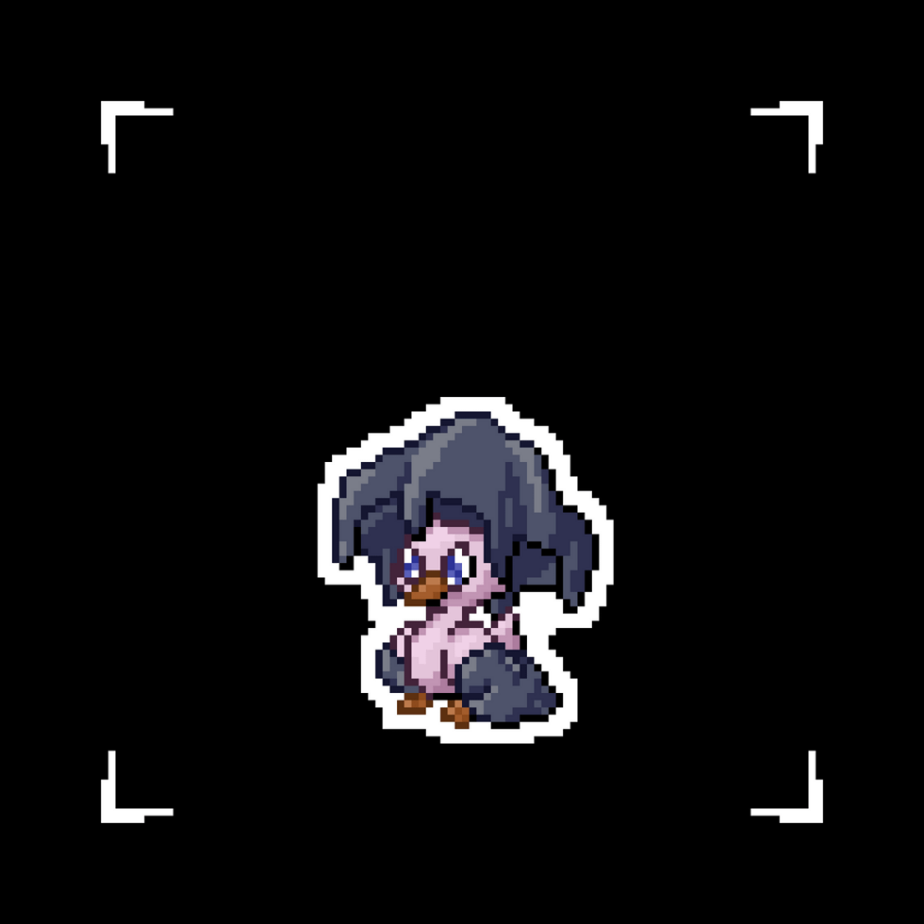 I created a 3-stage Fairy type Fakemon as an exploration of queer identity (Details in comments)
