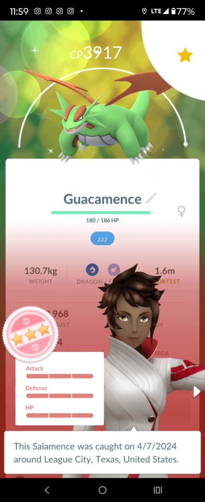 my perfect pokemon. my angel.