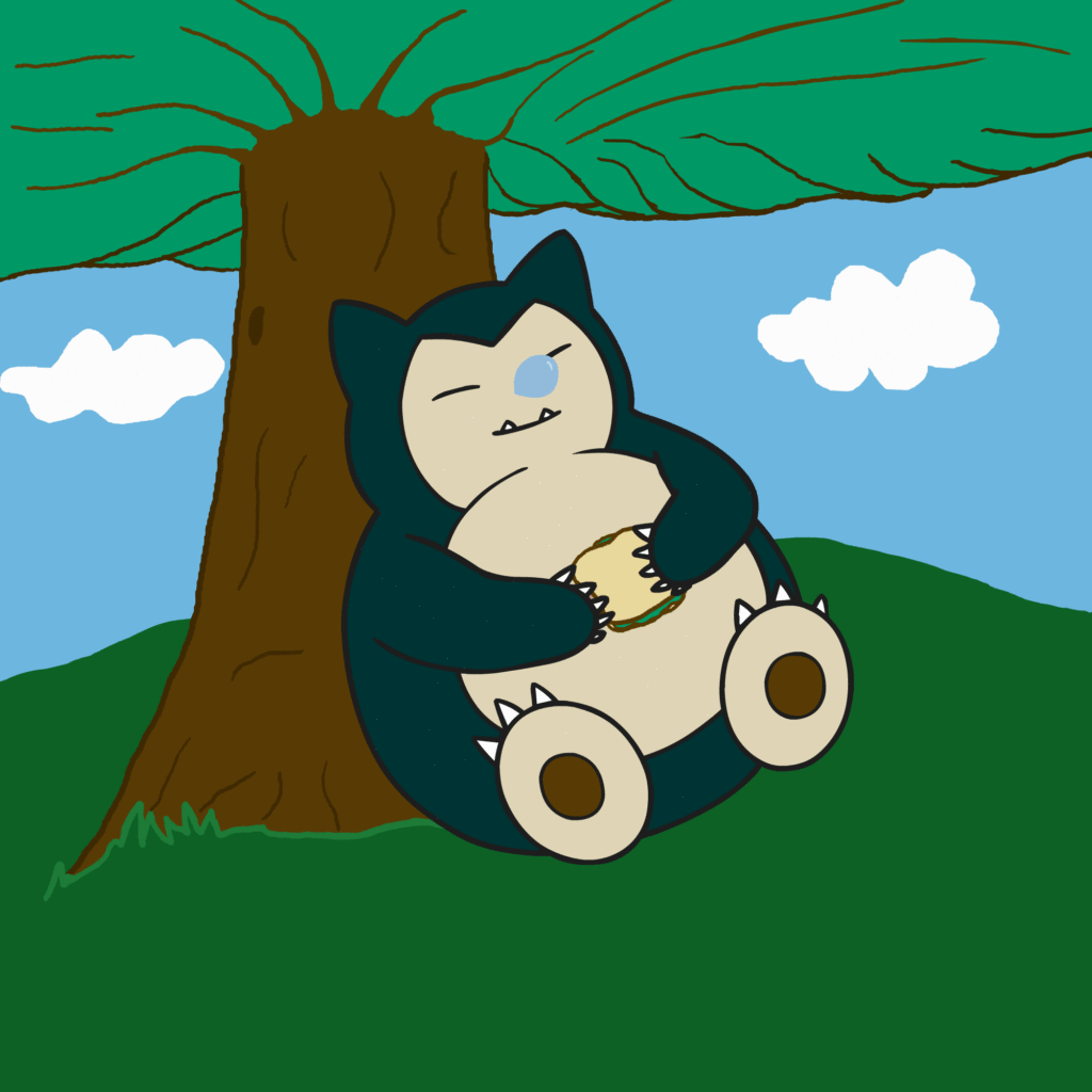 Sleepy snorlax