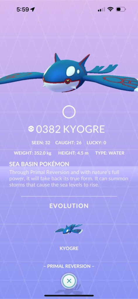 Still no shiny. How cooked am I?