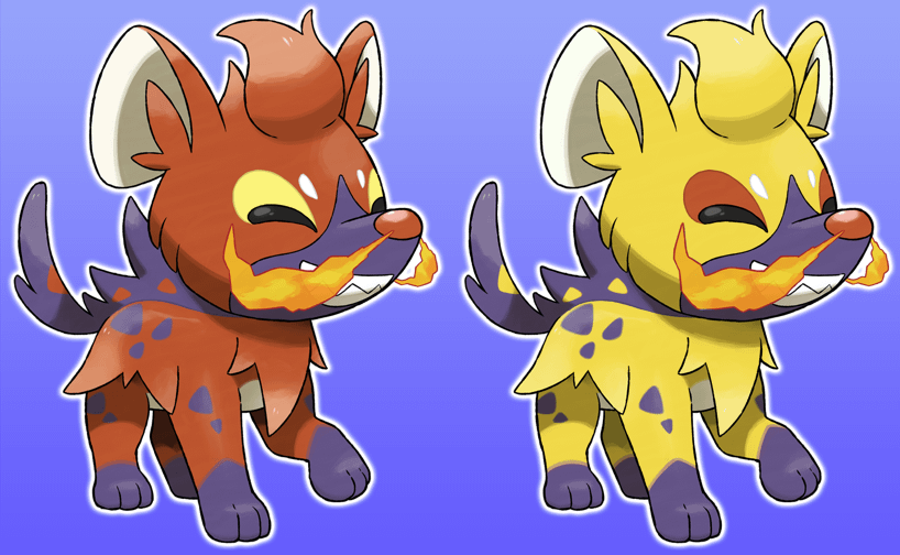 Sneezyena, the Sneezing Pup Starter Pokemon!