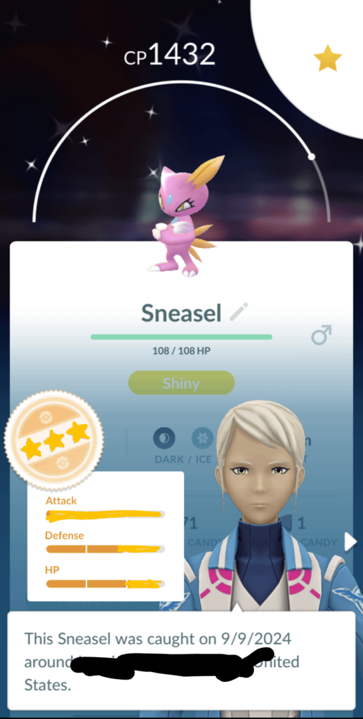 Caught that Pink Panther