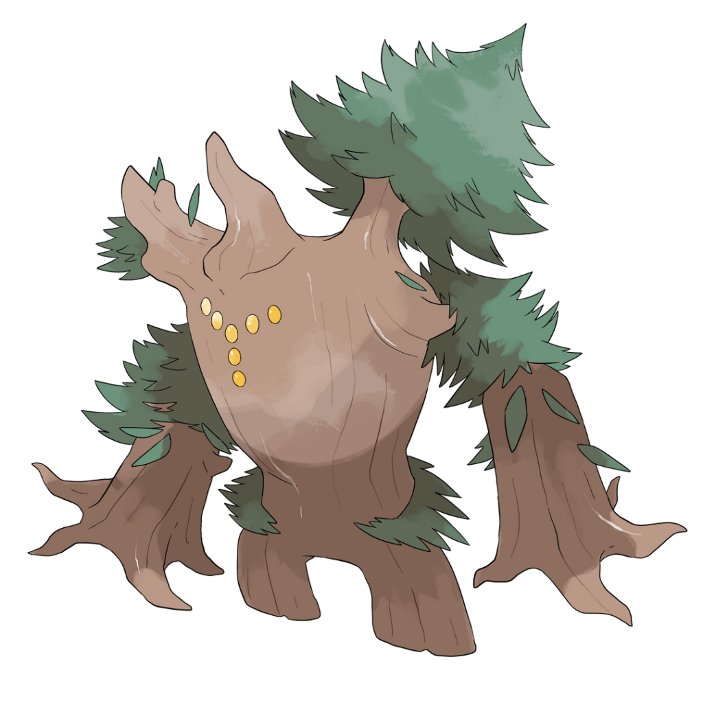 10 years later, in Alola, an ancient titan awakens! Meet, Regipine, the seeder of the forests!