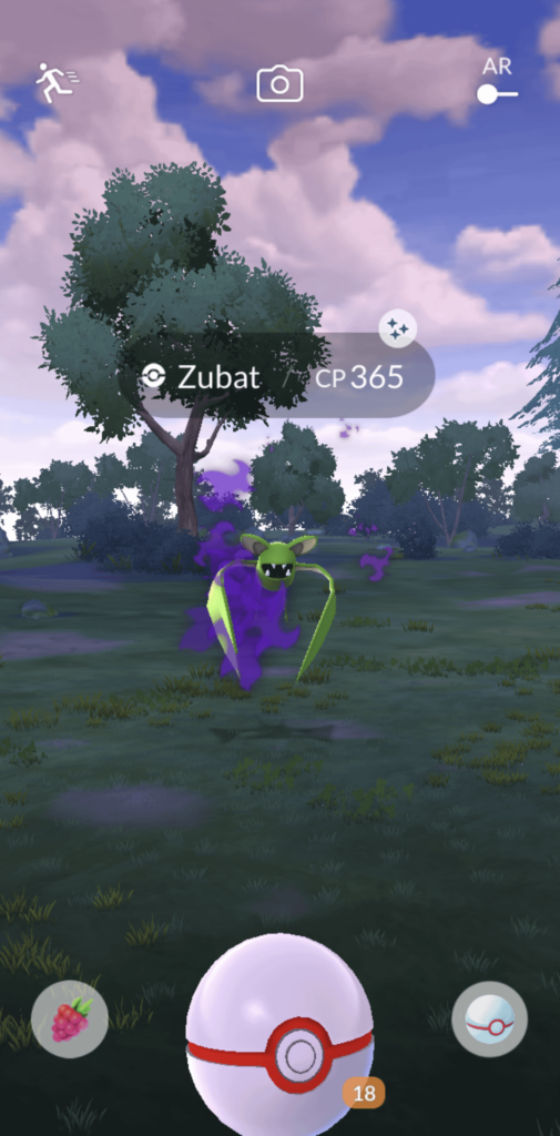 I have never been happier to see a zubat 🥹🦇