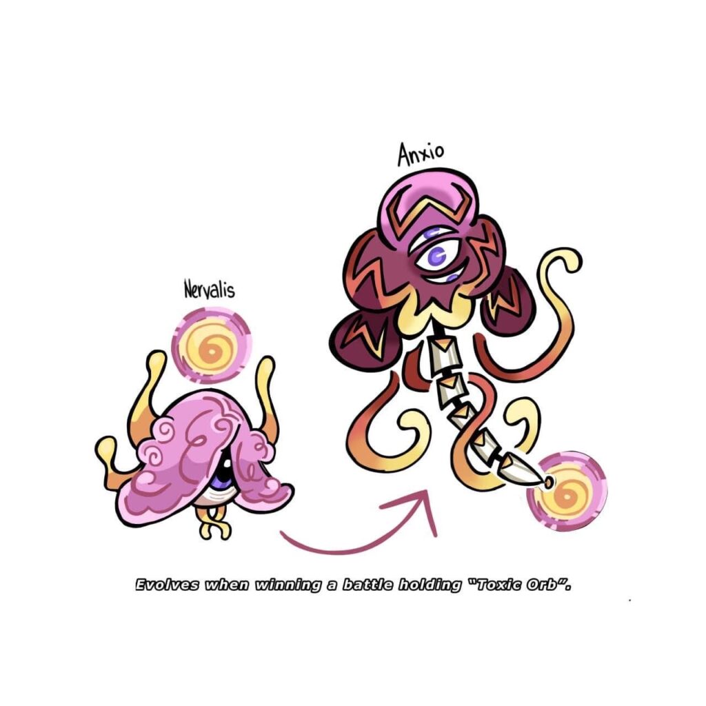 The Psychic / Electric Pokémon of me and my cousin's fanmade region. Tiktok of my cousin (ii_L1ghtt) Any questions will be answered in comments :)