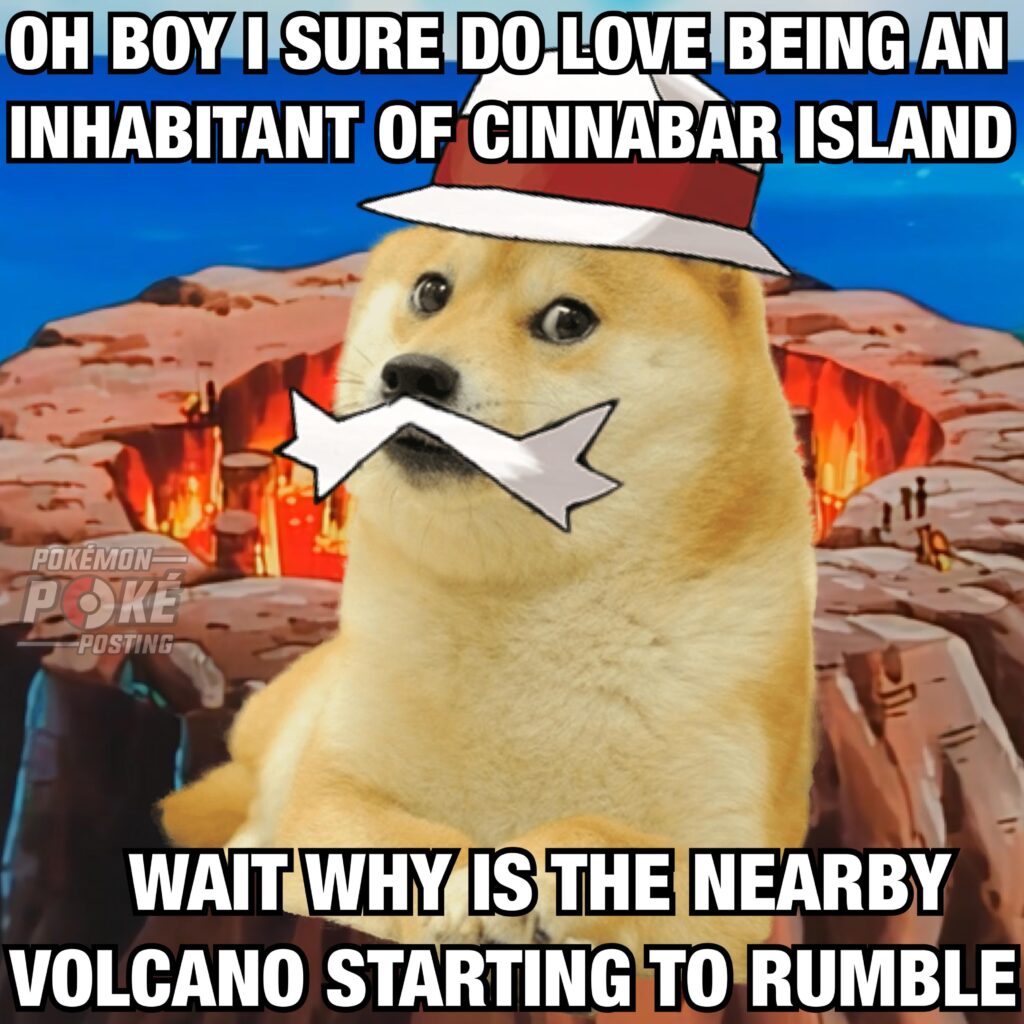 Gen 2 Kanto is pretty bleak when you think about it. (OC)