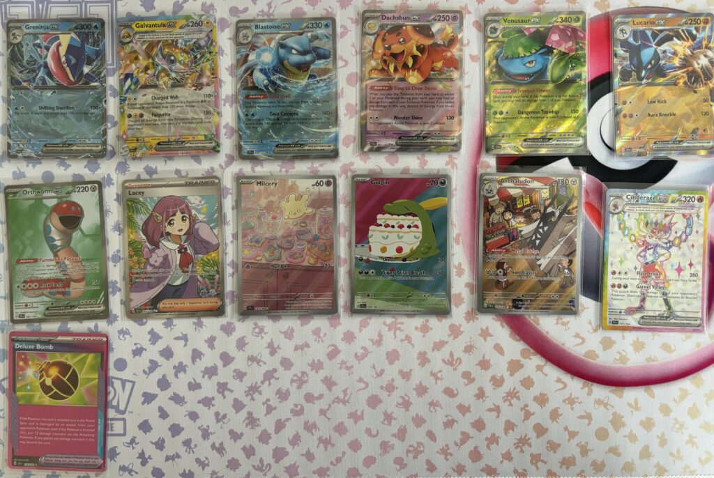 Loot from one Stellar Crown Booster Box
