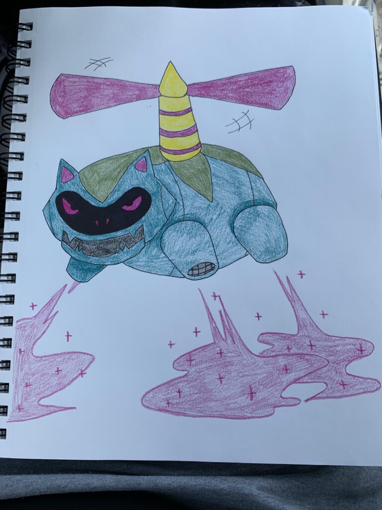 A Future Paradox Venusaur. Iron Rotor, a Poison/Flying Type