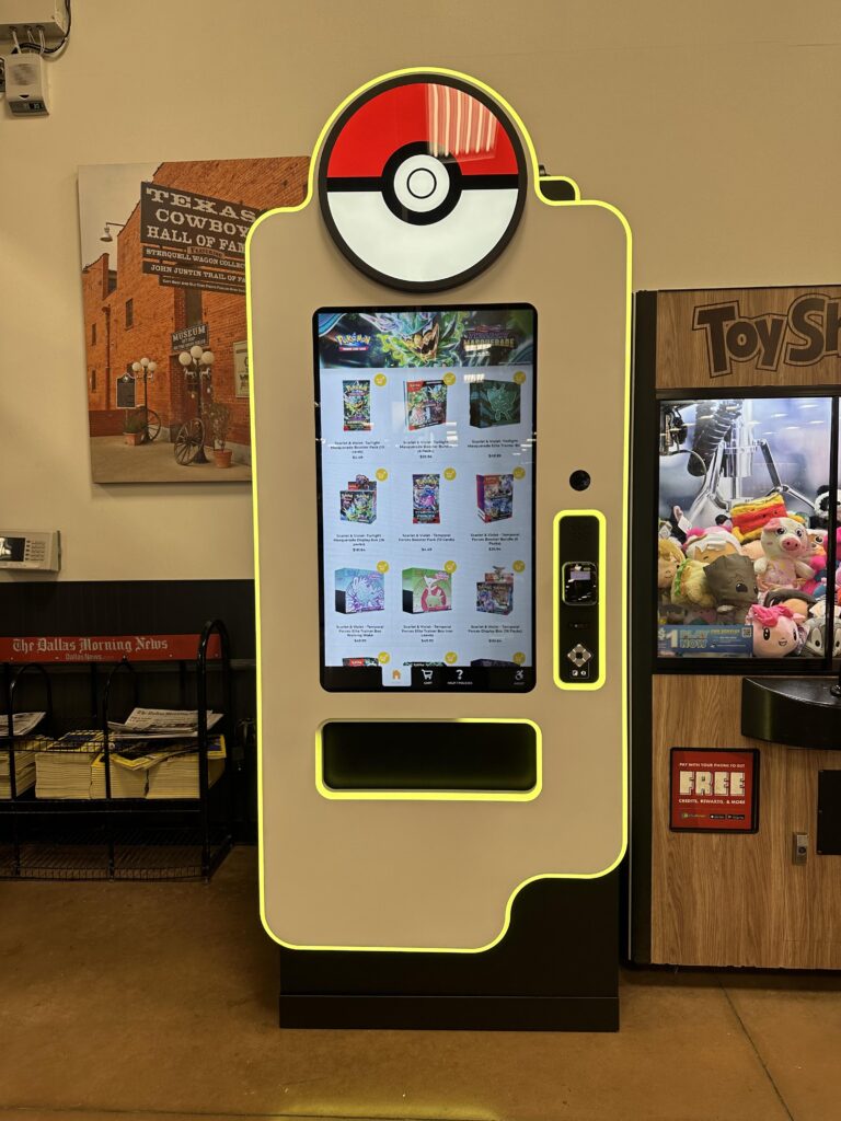 Pokemon Vending Machine in DFW
