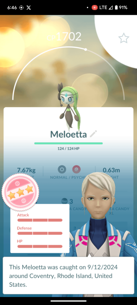 Let's go! Hundo Meloetta!