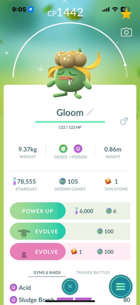 Evolution suggestions