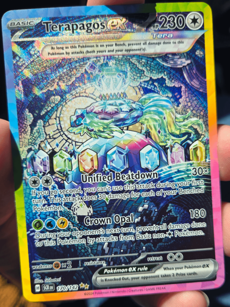 Last pack magic from my first stellar crown booster bundle