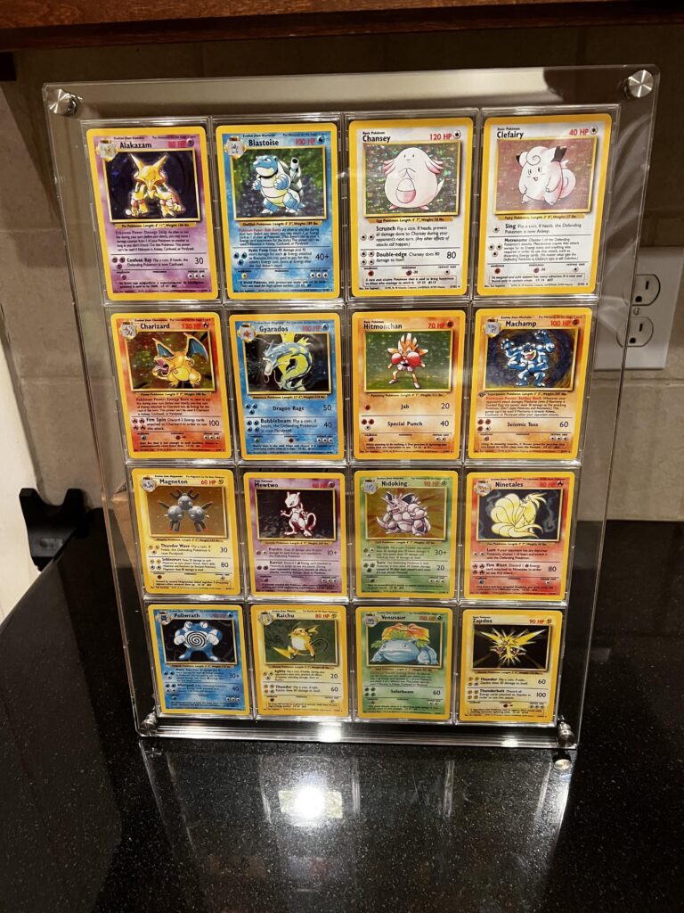 Finished base set unlimited holo set.